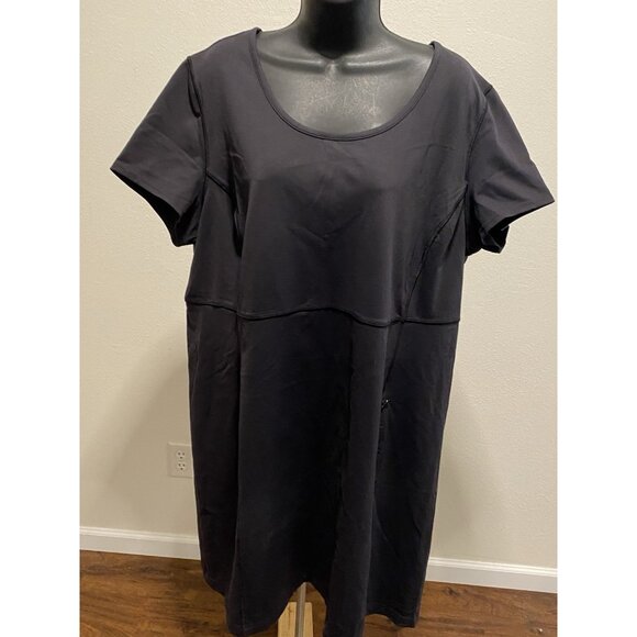 Duluth Trading Co Womens XXL  Dress Short Sleeve Pocket - Picture 1 of 9